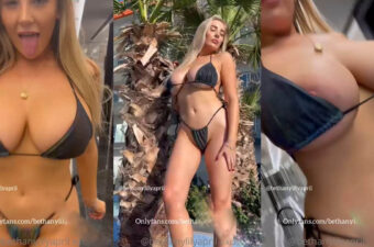 Thumbnail for Bethany Lily Sexy Bikini Onlyfans Video Leaked