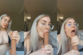 Thumbnail for Jen Brett Dildo Deepthroat Blowjob Video Leaked