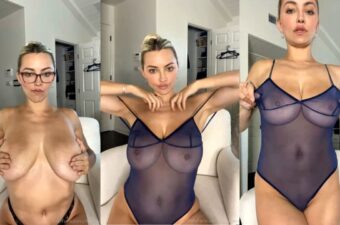 Thumbnail for Lindsey Pelas Nude See Through Try On Video Leaked