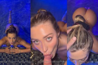 Thumbnail for Stefanie Knight Pool Blowjob Video Leaked